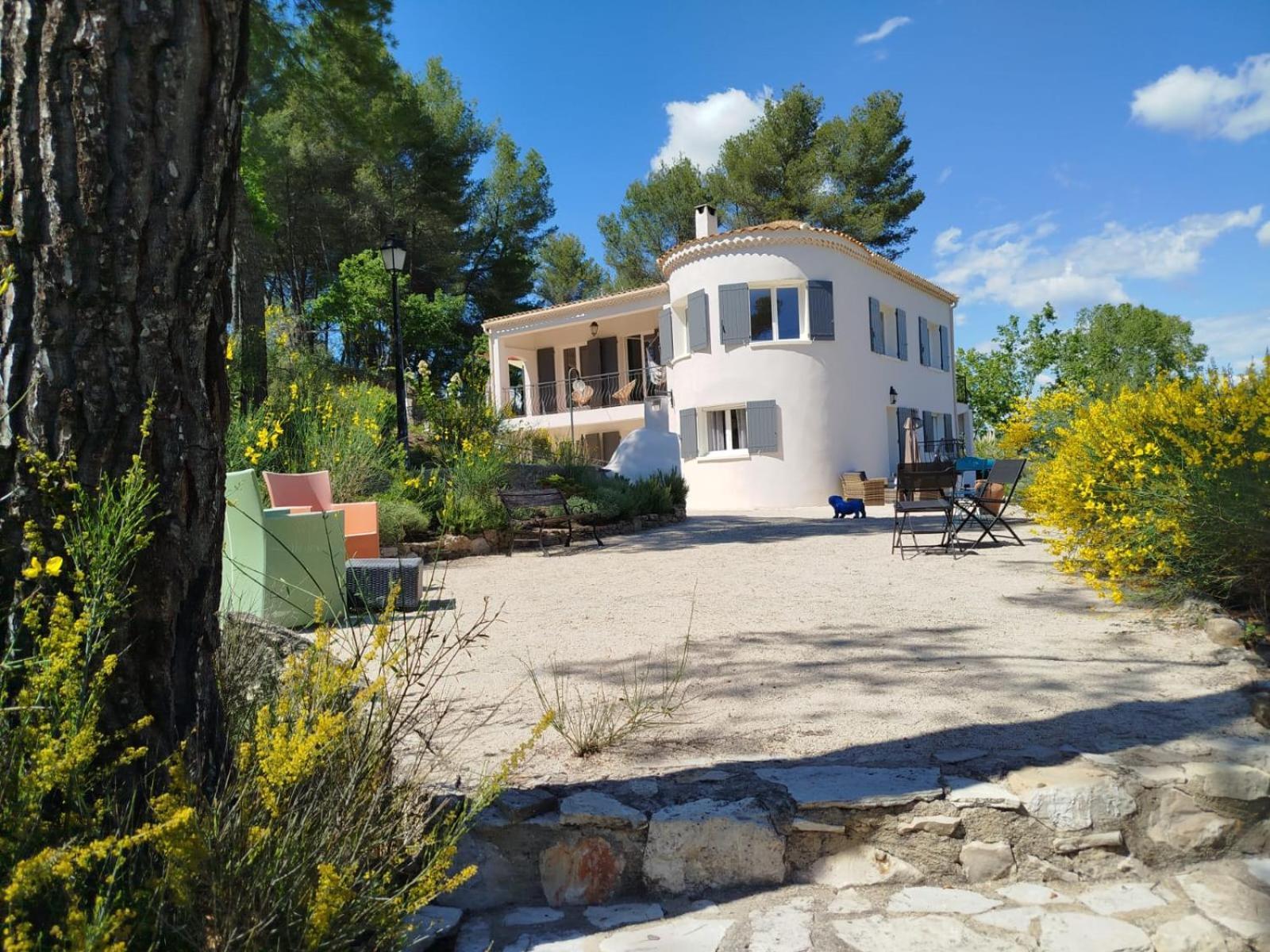 La Tourelle Suite Cosy Entre Vignoble Aixois Et Luberon Le Puy-Sainte-Réparade Exteriér fotografie